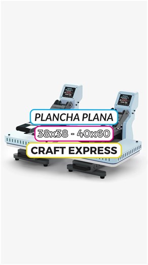 Planchas Planas Craft Express Equipos que están pronto a arribar a nuestro almacenes en Mexico, Venezuela y Panamá para su distribución en Centroamérica. Estas planchas poseen características y desempeños por demás sobresalientes. * Abertura vertical. * Bandeja corrediza de mayor recorrido. * Obtén resultados más consistentes gracias a un calentamiento uniforme. * Escudo térmico de alta eficiencia. * Fácil mantenimiento y servicio * Ajuste de presión por perilla * 2 tamaños disponibles 38x38 y 4