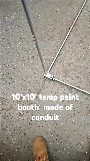 DIY paint booth