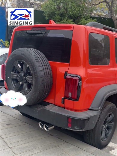 FOR TANK 300 EXHAUST TIP DECORATION #automobile #exhaust #diy #exhausttips #304stainlesssteel