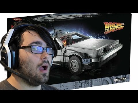 Building Lego DeLorean (PT 1)