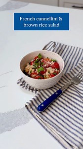 1.1K views · 11 reactions | Looking for a simple and delicious recipe to bring to your next barbecue? Try our French cannellini & brown rice salad. This dish is packed with flavor, protein, and fiber to keep you energized. For this and other recipes, visit the link below. ↓ https://diet.mayoclinic.org/us/motivational-tips/recipe-collections/superfoods-recipes/french-cannellini-brown-rice-salad/ | The Mayo Clinic Diet | Facebook