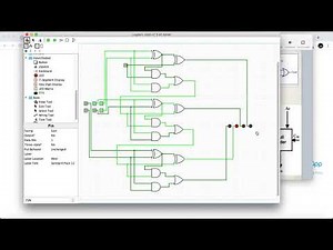 n-bit Binary Adder Circuit by Logisim