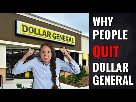 Why People are Quitting Their Job at DOLLAR GENERAL