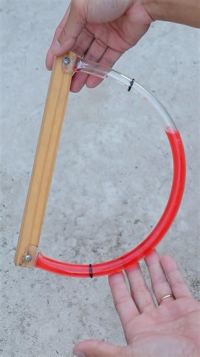 How to Make a Simple and Useful Water Level Tool #diy #tips #tricks