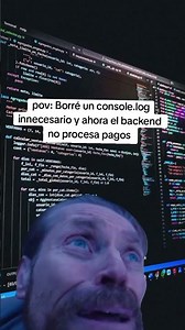 Borré un console.log… y rompí TODO 💀