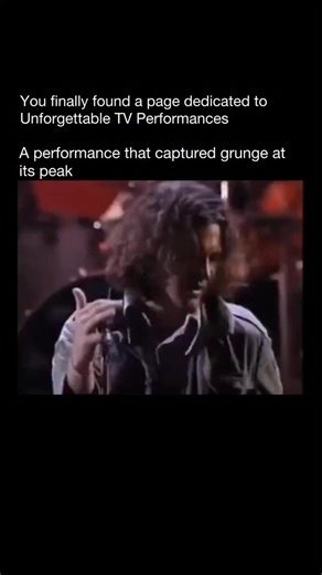 Unforgettable TV Performances | When Pearl Jam hit the stage at the 1993 MTV Video Music Awards to perform “Animal,” it was a blast of pure, unfiltered grunge energy.... | Instagram