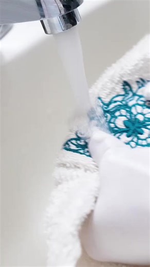 This is wash-away topper stabilizer! ✨ Its main purpose is to stop threads from sinking or shifting on dense designs like knit! You simply place it on top and tear it off once the embroidery is done. It really helps bring the embroidery on top!! This isn't its only purpose so let us know if you wanna learn more! Follow for more embroidery content 💙🪡#embroidery #machineembroidery #embroideryart #embroiderylove #embroideryhoop | Embroidery Legacy