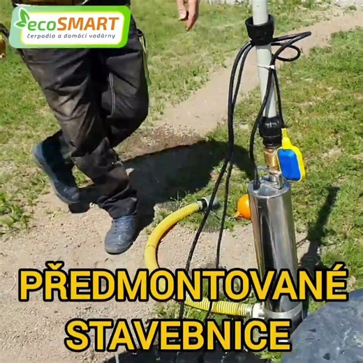 Domácí vodárny do vrtů, kopaných studní a dešťovek.#Shorts