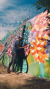 > KOKON > 🌱🌸🌿🌺 Se viene la primavera y arranca la temporada de murales al aire libre disfrutando especialmente del ambiente natural como en este proyecto que fue un real placer! ☀️🙌🏾 🎧 Música Original: @nico_aldazabal | KOKON