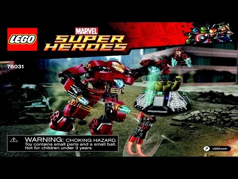 LEGO instructions - Super Heroes - 76031 - The Hulk Buster Smash