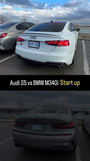 BMW M340i vs Audi S5 Rev Battle!