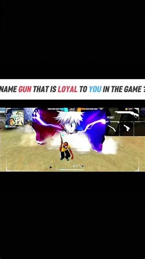 LOYAL GUN NAME IN THE GAMES COMMENT ME BATAO 🤫🤫