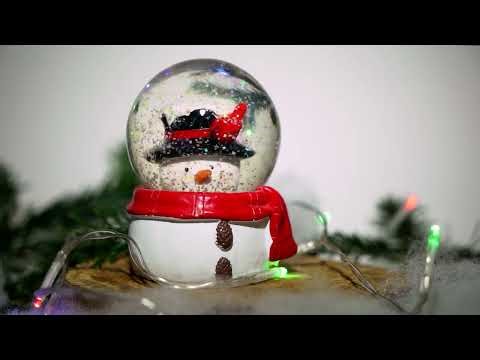 Snow Globe, snowman, winter free stock video Free for use & download