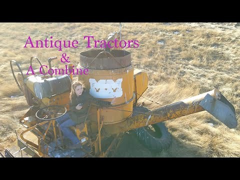 Antique Farm Tractor/Combine Tour - Kate's Ag
