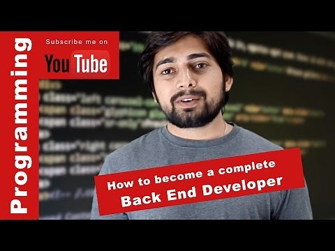 How to become a complete backend developer