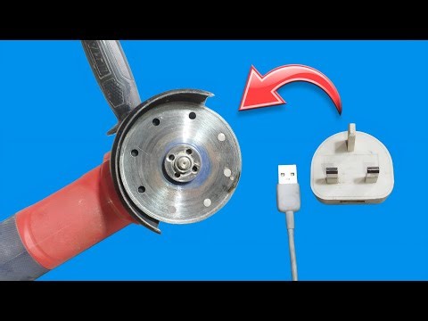 Genius USB Hack for Angle Grinder! You Won't Believe How It Works 🛠️