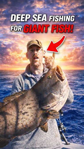 Man Catches Huge Monster Fish Using A Custom Sawed-Off Rod!