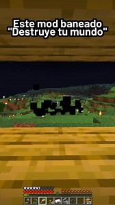 22K views · 264 reactions | este mod baneado destruye tu mundo the broken script #minecraft #terror | Omenasito | Facebook