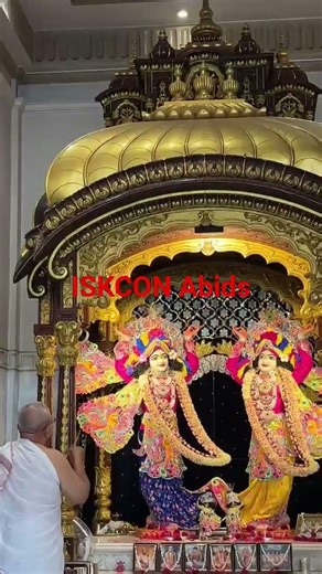 ISKCON TEMPLE AARTI|Iskcon Temple aarti|#Iskcon Temple Radha Krishna#radhakrishna #radharani