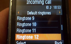 Samsung SGH-U100 stock ringtones