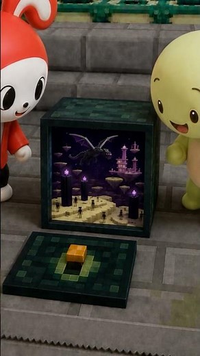 What's Inside This Minecraft Block? - Maizen Animation Cartoon #shorts #animation