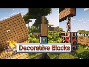 Decorative Blocks Mod — Complete Mod Showcase (Forge 1.20.1)