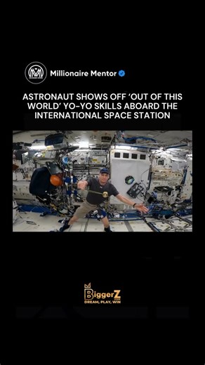 Millionaire Mentor | Gravity optional. Style mandatory. 🪀🚀 NASA astronaut Don Pettit gave the internet a fun reminder that life in orbit has its perks, sharing... | Instagram