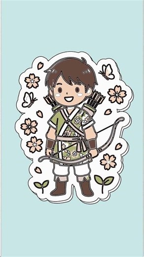 Easy Chibi Archer Drawing: Step-by-Step for Beginners!