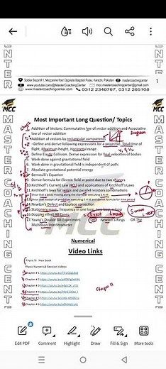 11th Physics Target Paper 2025 Supply | Guaranteed Questions: Long, Short & Numerical | Sindh Board