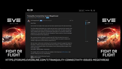 【EVE】EVE脉搏(EVE Pulse)——二月更新, PLEX for Good, DDoS攻击和其他