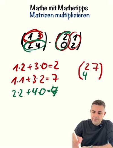 Matrix multiplication problem #math #uni #matrix