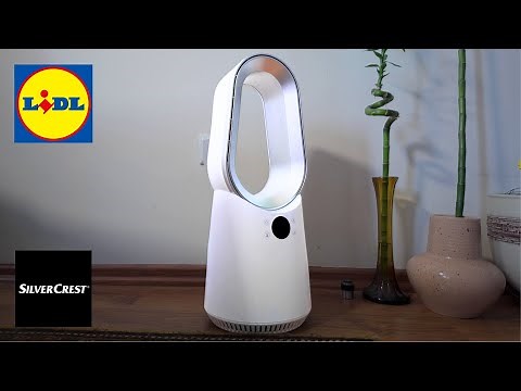 Bladeless Desk Fan from Lidl - Unboxing and Review