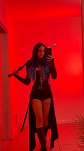 Fight monsters with something worse 😏🗡️❤️‍🔥🥷🏼💁‍♀️ Outfit: @devilnightuk | Charity Grace