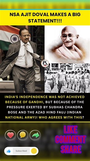 NSA AJIT DOVAL MAKES A BIG STATEMENT!!! NATIONAL ARMY)! WHO AGREES WITH THIS? #motivation