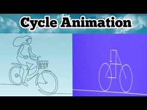 Moving a Cycle || C++ Animation Tutorial || C++Graphics Project