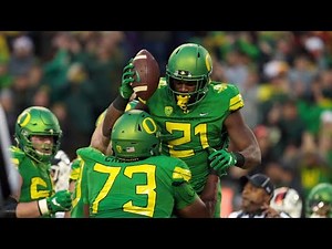 Highlight: Royce Freeman breaks Pac-12 rushing touchdown record