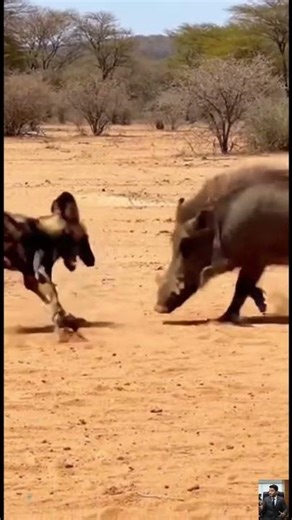 “Wild Boar vs Wild Dog – Epic Wildlife Battle Caught on Camera