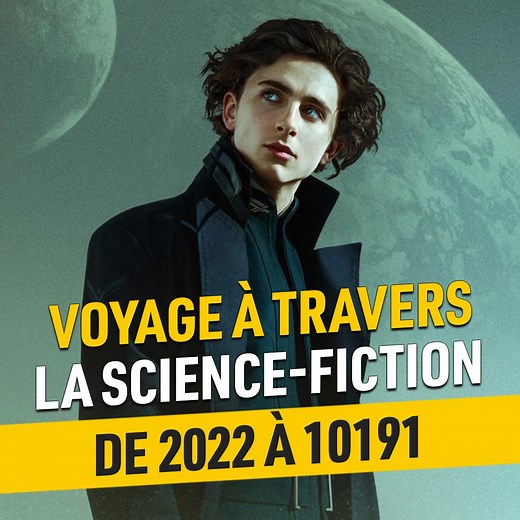 Savez-vous à quelle période se déroulent vos films préférés de science-fiction ? De "Soleil vert" à "Dune" en passant par "Avatar", embarquez pour un voyage chronologique au coeur de la SF ! | AlloCiné