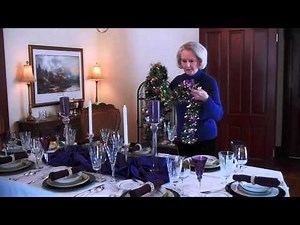 Mardi Gras Table Setting