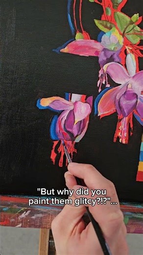 But Why Did You Paint Them Glitchy?!? (Part 5) #glitchpainting #oilpainting