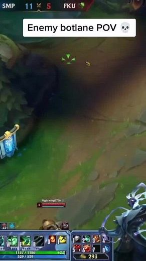 Enemy Bot Lane POV Moments in League of Legends