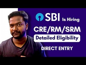 SBI Recruitment 2025 | SBI Customer Relationship Executive Job (CRE) | Direct Entry - No Exam |