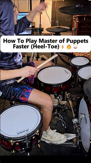 How to Play Master of Puppets Faster ( Heel-Toe )???