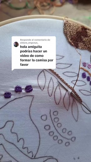Cómo bordar una blusa a mano: Puntadas y diseños