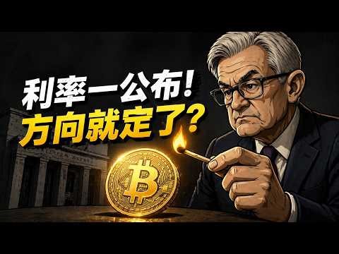 美國利率一公布! 比特幣方向就定了?