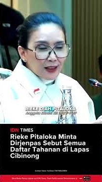 Rieke Pitaloka Minta Dirjenpas Sebut Semua Daftar Tahanan di Lapas Cibinong