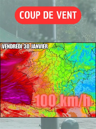 Coup de vent et vigilance orange en Bretagne