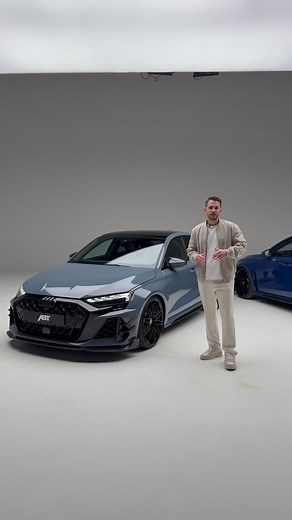 117K views · 382 reactions | Der neue ABT RS3-R ist da  Basierend auf der Facelift Variante kommt er mit 510PS im legendären 5 Zylinder, dazu ein Carbon Bodykit, 20 Zoll Schmiedefelgen und tiefer dank neu angepasstem Fahrwerk & Sportstabilisatoren. 0-100 in 3.3 Sekunden (Serie 3.8) ️ Wie gefällt er euch? @abt_sportsline #abt #rs3 #audirs3 #rs3r | Daniel Abt | Facebook