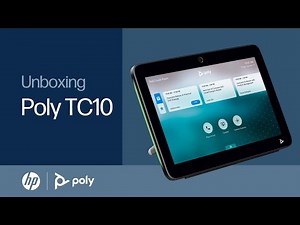 Poly TC10: Out-of-Box Setup | HP Support