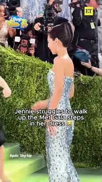 Jennie steals the spotlight at MET GALA 2026: top-tier beauty #behindthescenes #jennie #metgala